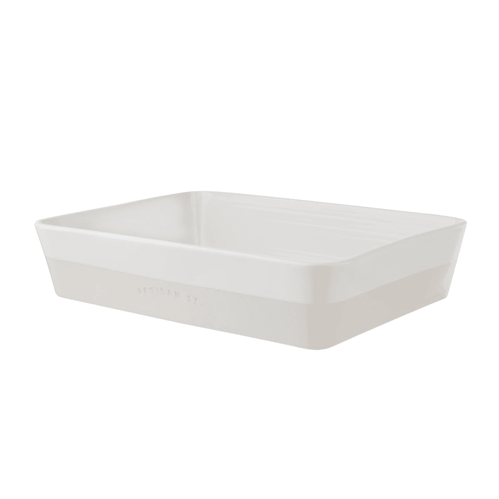 Rectangular roaster, L33 x W24 x H7.5cm, Stoneware