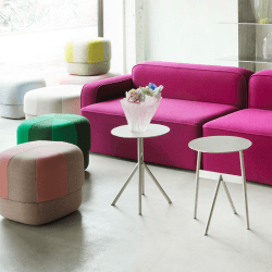 Image showing the Circus Pouf, H40 x D46cm, Rose product.