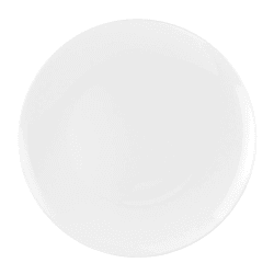 Image showing the Serendipity Set of 4 Coupe Plates, D20cm, White product.