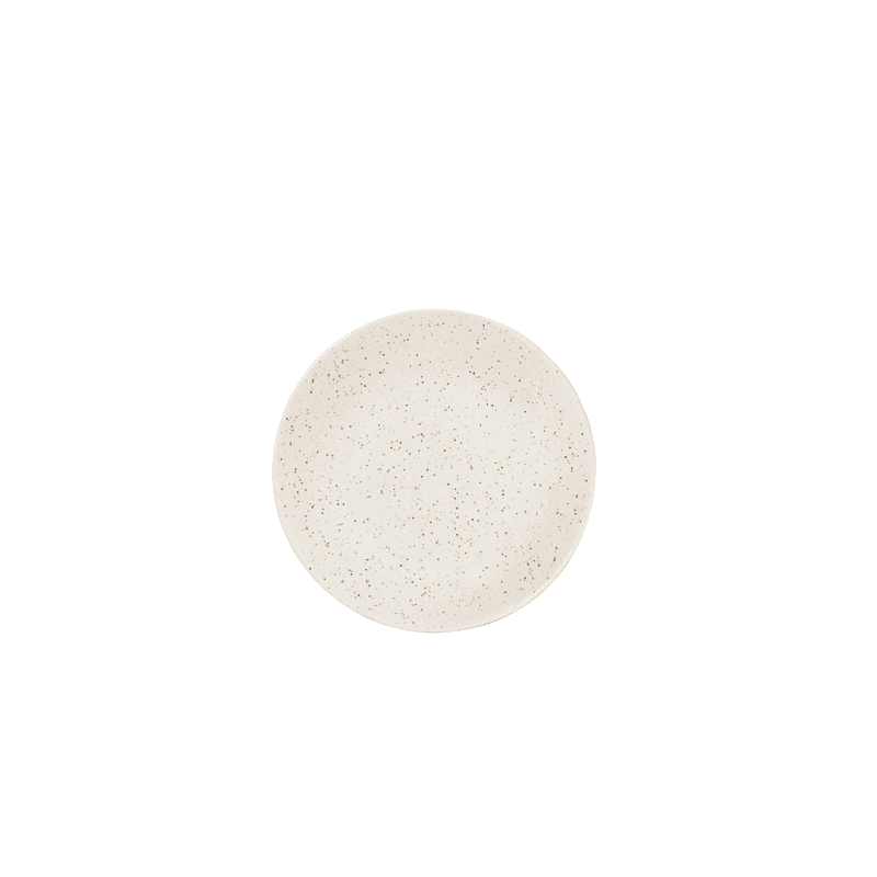 Nordic Vanilla Side Plate, D15cm, Off White
