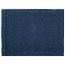 Image showing the Linen Placemat, Midnight Blue product.
