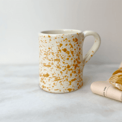 Image showing the Splatter Mug, H10cm, Burnt Orange product.