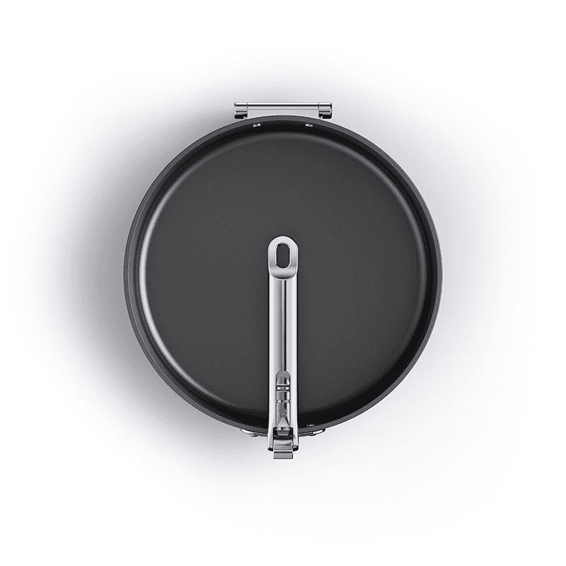 Space Folding Ceramic Non-Stick Saute Pan & Lid, 28cm, Midnight Blue