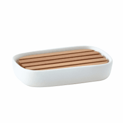 Image showing the Oscar Soap dish, White product.