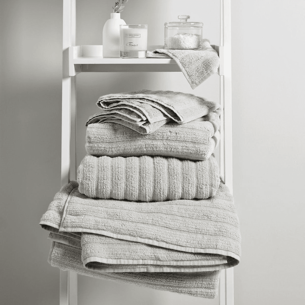 Hydrocotton Hand towel, 50 x 90cm, Pearl Grey
