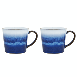 Image showing the Blue Haze Pair of large mugs, 40cl product.