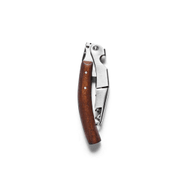 Image showing the Liquid Lounge Liquid Lounge Waiter's Corkcrew, L13cm, Brushed Steel product.