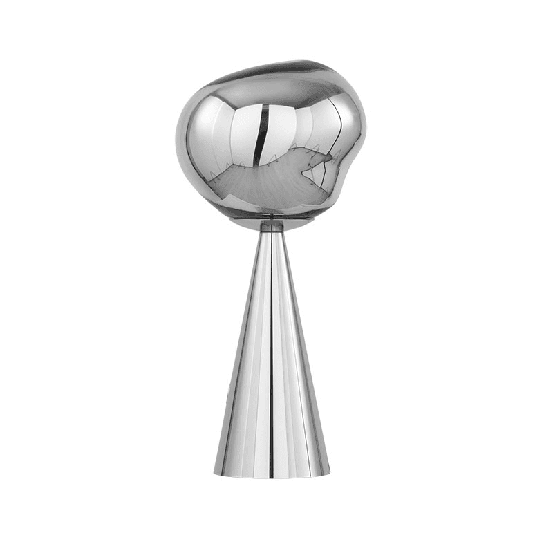 Melt Portable Lamp, H28.5cm, Silver