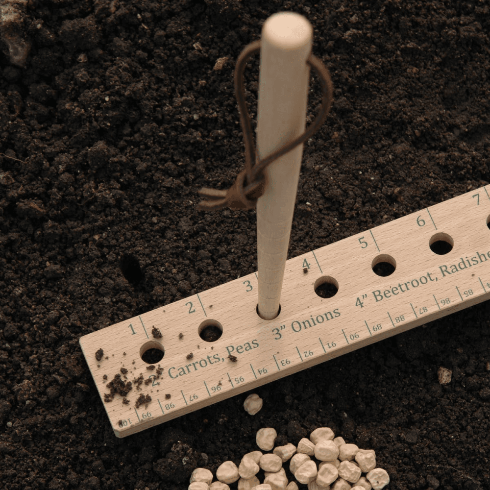 Seed & Plant Spacing Ruler, Natural