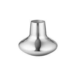 Image showing the Henning Koppel Small vase, H12.4 x D15cm, Silver product.