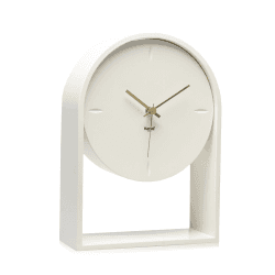 Image showing the Air Du Temps, Mantel Clock, White, White product.