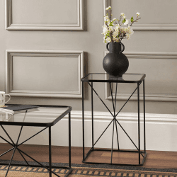Image showing the Roxy Side Table, Black product.