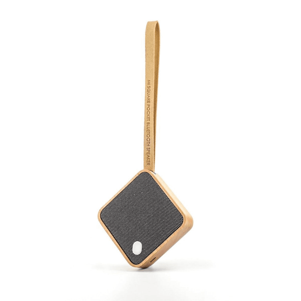 Mi Square Pocket speaker, 95g, Bamboo