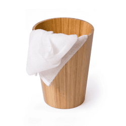 Image showing the Arena Bin, H26 x W20 x D20cm, Bamboo product.
