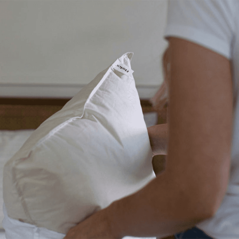 Soft Firmess Organic Wool Regular Pillow, Regular, Cream
