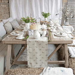 Image showing the Hare Table runner, W35 x L280cm product.