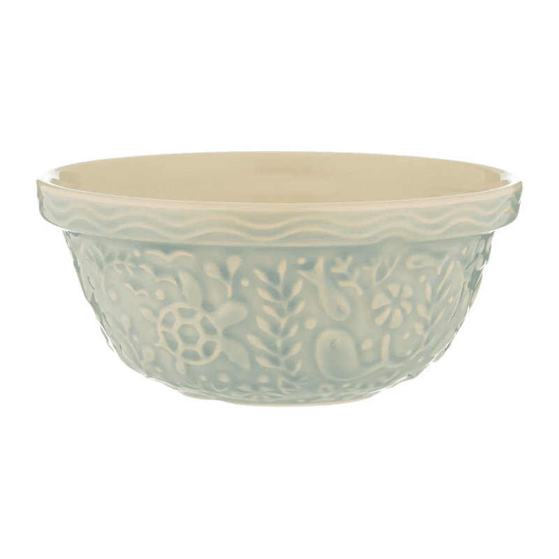 Nautical Mixing Bowl, H11 x W24 x L24, Blue
