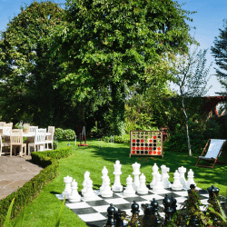 Image showing the Giant Chess Set with Board product.