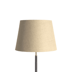 Image showing the Straight empire Shade, 40cm, natural linen product.