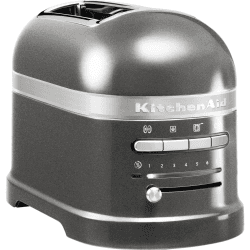 Image showing the Artisan 2 slot toaster, Medallion Silver product.