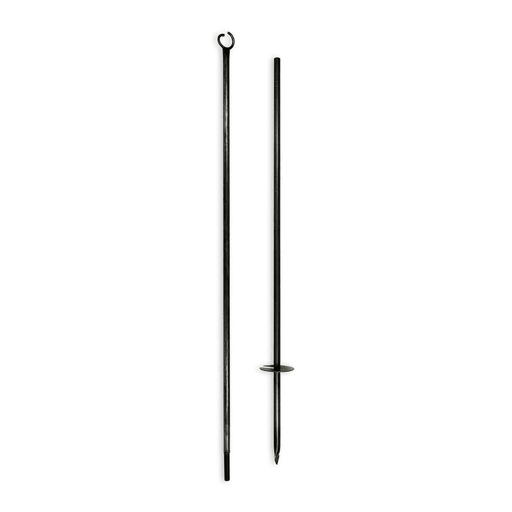 Festoon Pole, H275cm, Black