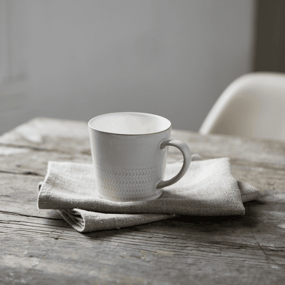 Natural Canvas Large mug, 30cl, Textured