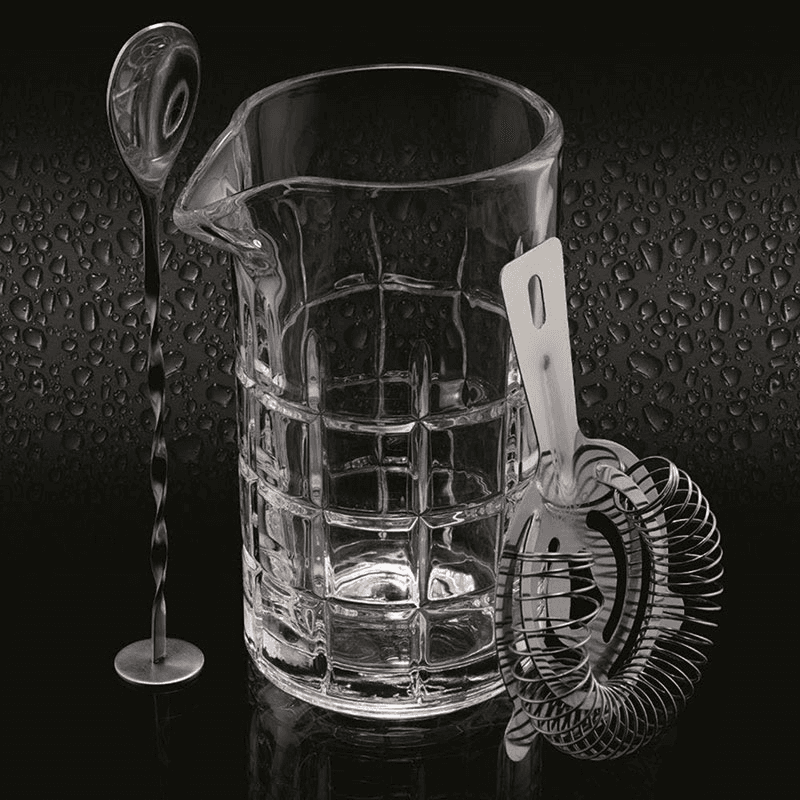 BarCraft Cocktail mixing set, 0.5 litre, Glass