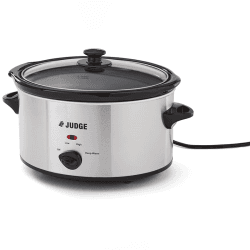 Image showing the Slow Cooker, 3.5L, Stainless Steel product.