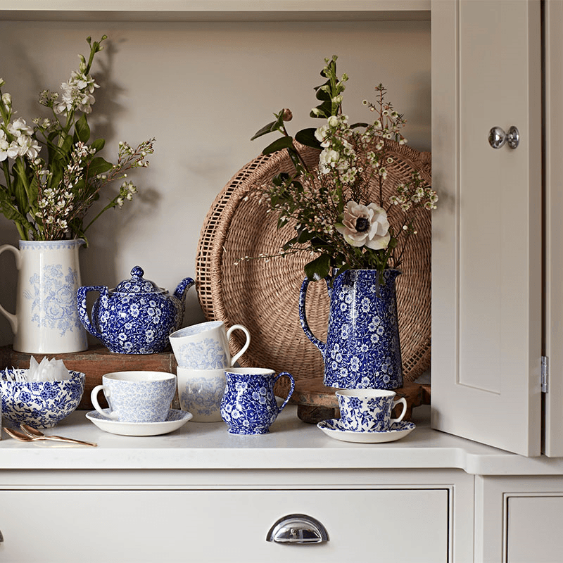 Regal Peacock Teacup, 187ml, Blue