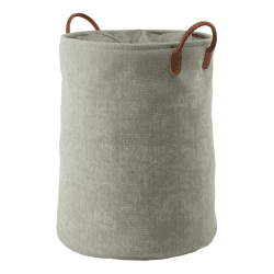 Image showing the York Laundry bin, 42 x 55cm, Sage Green product.