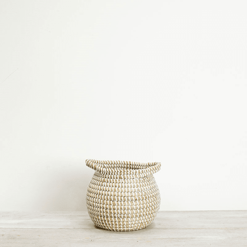 Elba Basket, 18 x 15cm, Seagrass