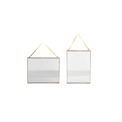 Image showing the Kiko Portrait Frame, H36 x W29cm, Antique Brass product.