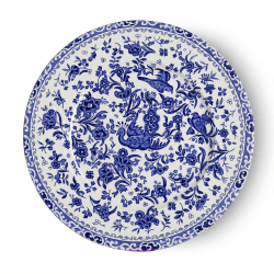 Image showing the Regal Peacock Plate, D22cm, Blue product.