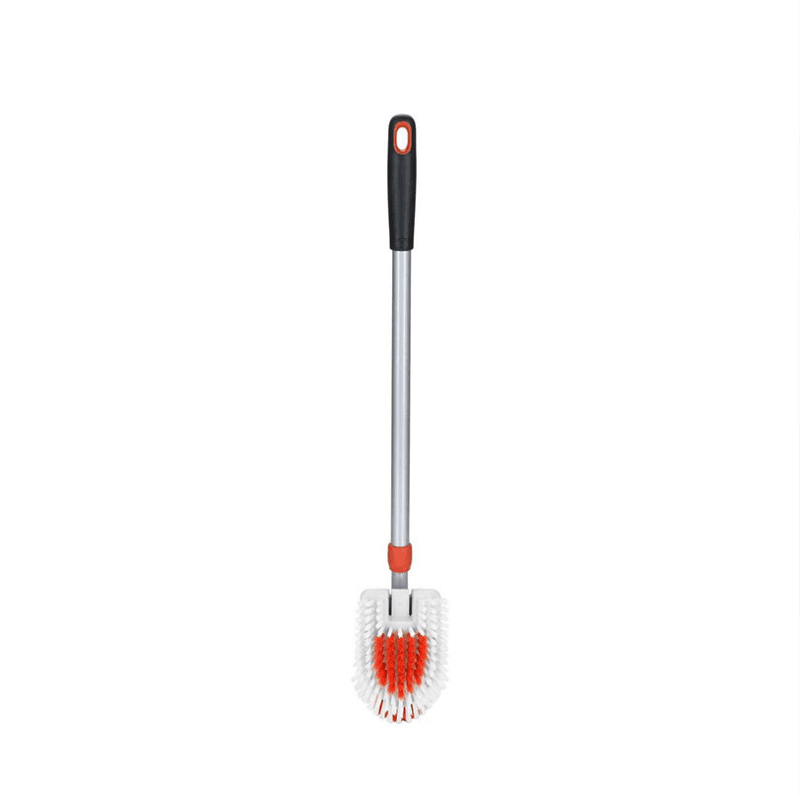 Extendable tub & tile brush, Black/Silver