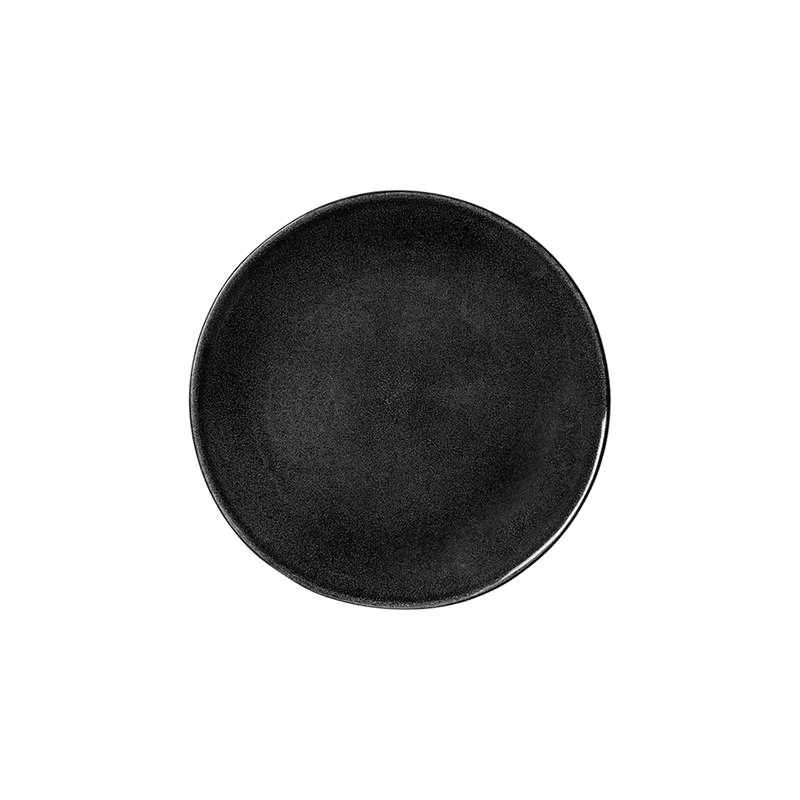 Nordic Coal Dinner Plate, D26cm, Black