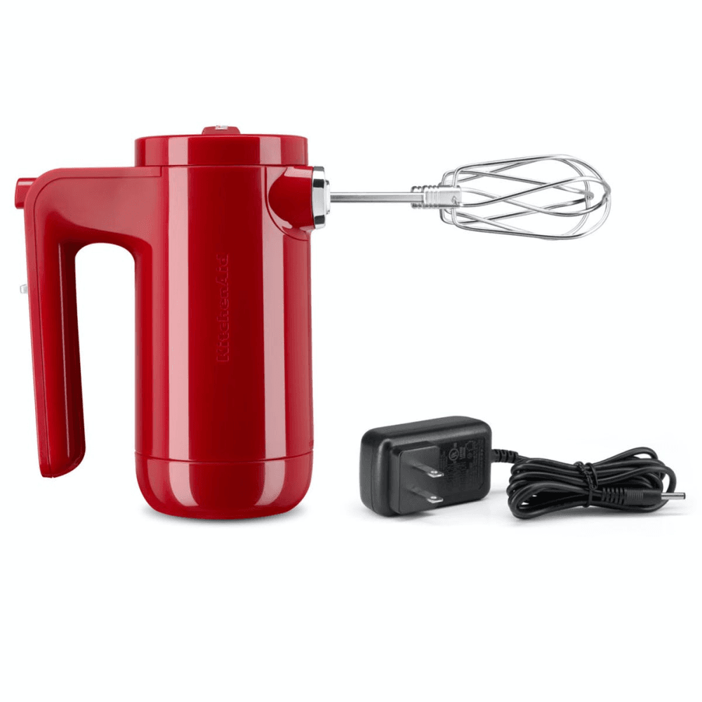 Cordless Hand Mixer, Empire Red