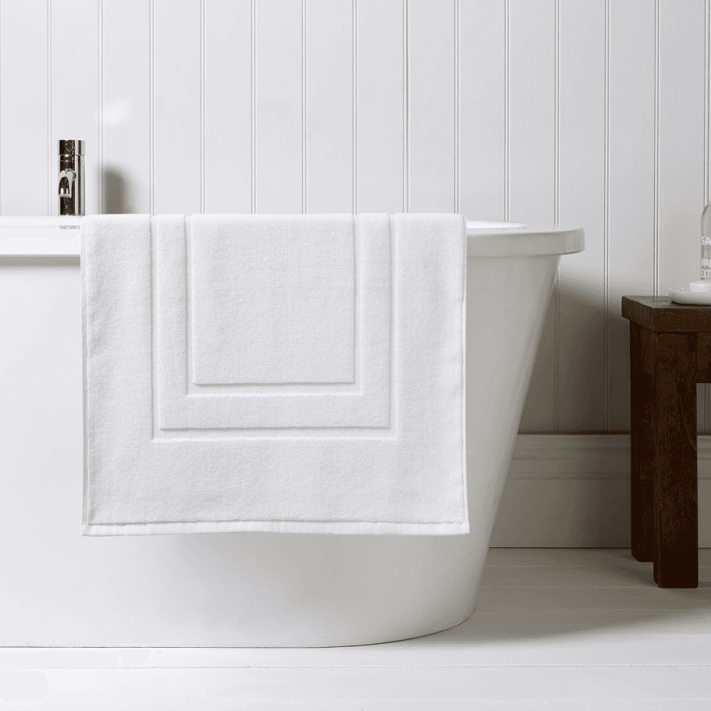 Brixton Shower Mat, White