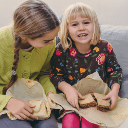 Image showing the Bee's Wrap Print Sandwich wrap, 33 x 33cm product.