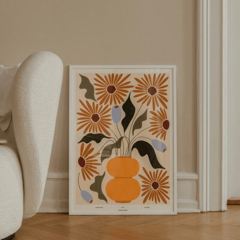 Frankie Penwill Flourish Print, 50 x 70cm