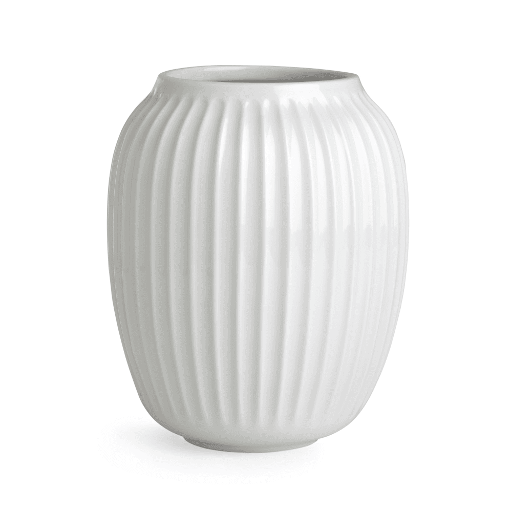 Hammershøi Vase, H21 x W16.5cm, White