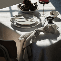 Image showing the Nordic Set of 6 Napkin Rings, D4.5cm, Sand product.