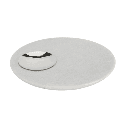 Image showing the Stone Serving Board, L22 x W22cm, White product.