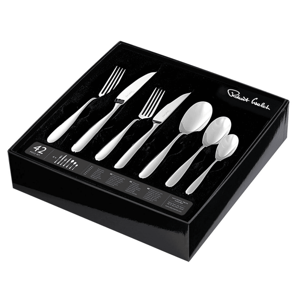 Stanton Bright 42 piece cutlery set, Stainless Steel