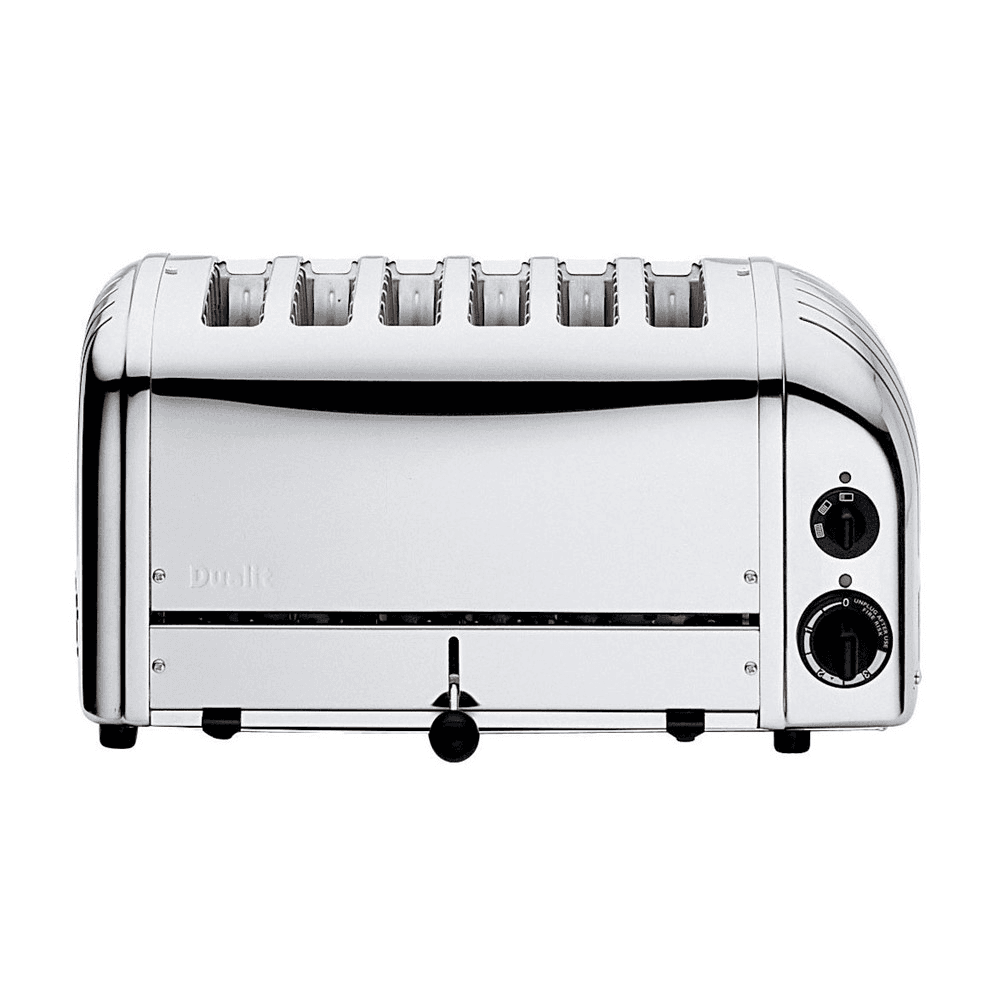 Classic Vario 6 slot toaster, Polished Stainless Steel