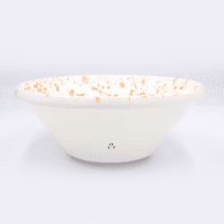 Image showing the Splatter Salad Bowl, D24cm, Burnt Orange product.