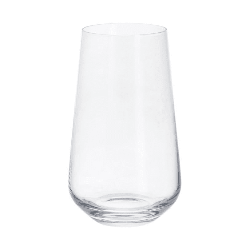 Cheers Set of 4 Highball Glasses, 500ml, Clear
