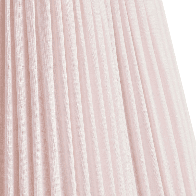 scalloped Shade, 35cm, marshmallow linen
