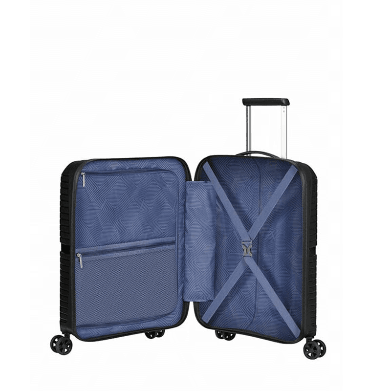 Airconic Cabin Suitcase, H55 x L40 x W23cm, Midnight Navy