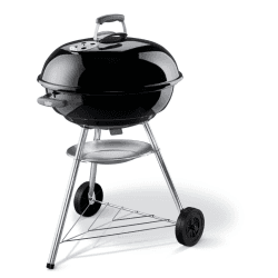 Image showing the Classic Compact Charcoal Barbecue, 57cm, Black product.