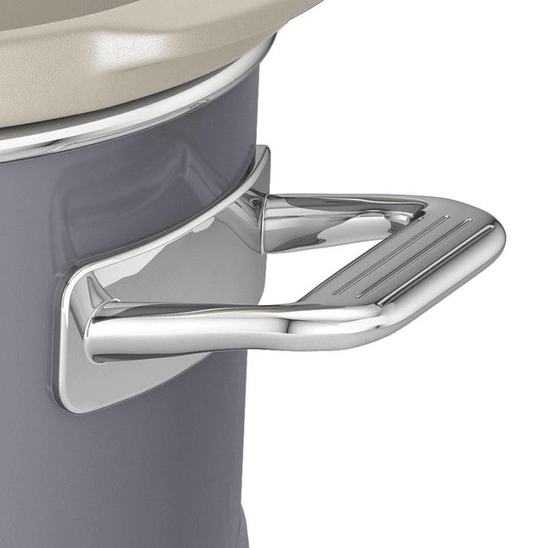 Retro Slow Cooker, 3.5L, Grey